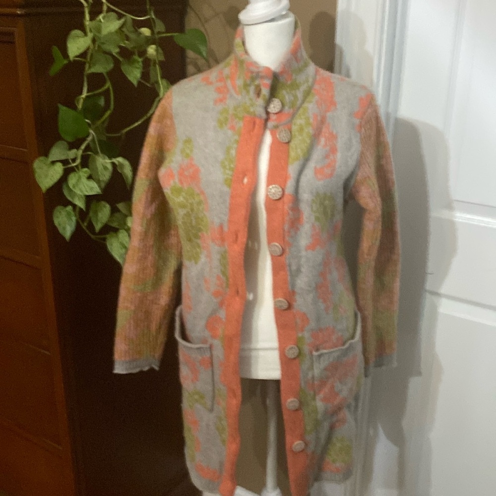 Sundance Multicolor Floral Cardigan